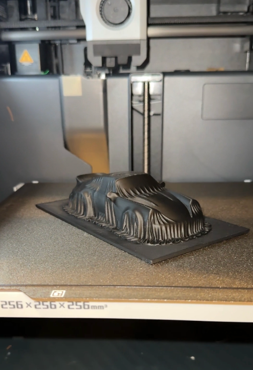 Porsche With Car Reveal Cover