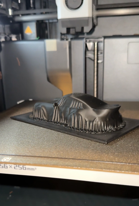 Porsche With Car Reveal Cover